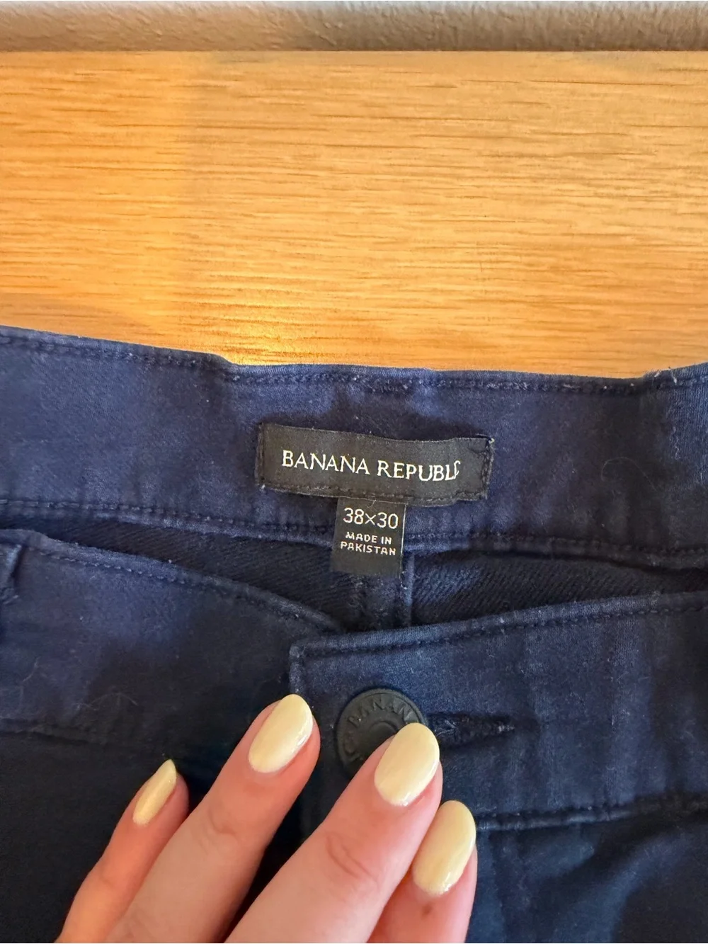 Banana Republic Navy Blue Pants - Slim Style